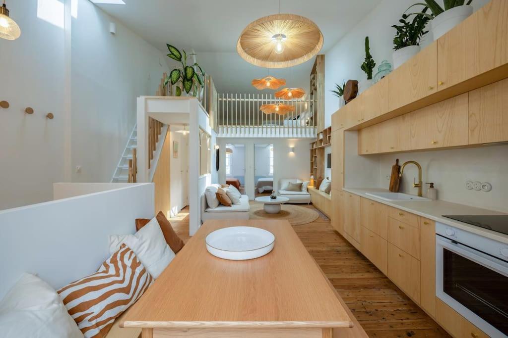 Ღ Mezzanine • T4 Spacieux, Lumineux Et Cosy La Rochelle  Buitenkant foto