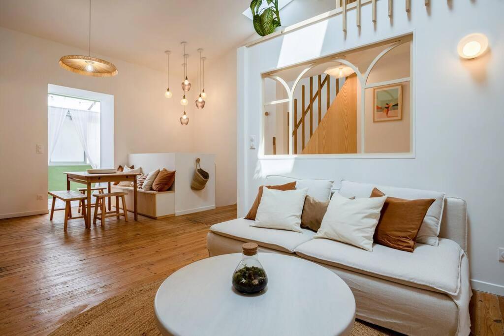 Ღ Mezzanine • T4 Spacieux, Lumineux Et Cosy La Rochelle  Buitenkant foto