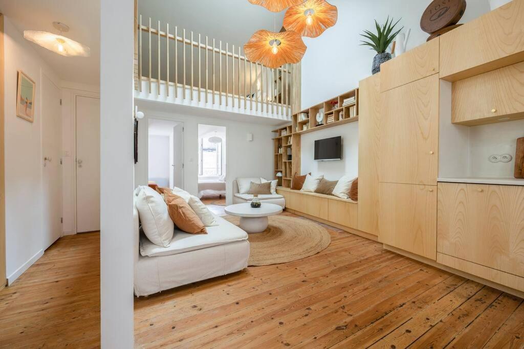 Ღ Mezzanine • T4 Spacieux, Lumineux Et Cosy La Rochelle  Buitenkant foto