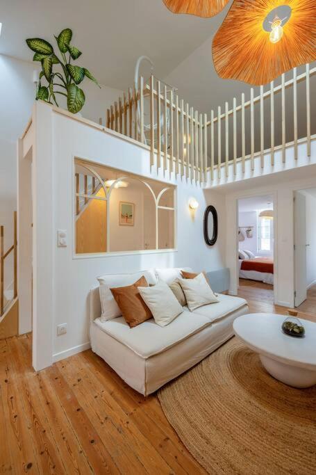 Ღ Mezzanine • T4 Spacieux, Lumineux Et Cosy La Rochelle  Buitenkant foto